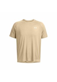 Under Armour TECH TEXTURED - Navadna majica - beige