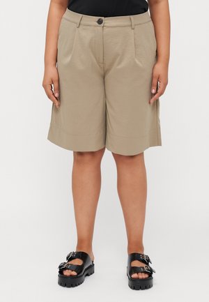 CARMANITA BERMUDA  - Shorts - aluminum