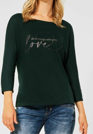 Street One Maglietta a manica lunga - dark green