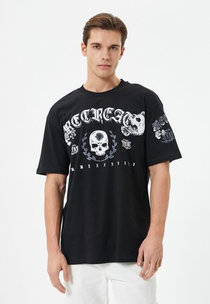 T-Shirt print - black