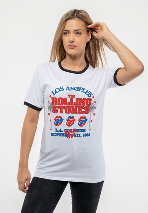 Paradiso Clothing THE ROLLING STONES AMERICAN TOUR LA RINGER - Print T-shirt - white