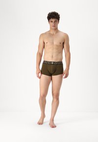 Versace UNDERPANTS LOW RISE TRUNK TOPEKA NEW LOGO - Boxer alsónadrág - dark green