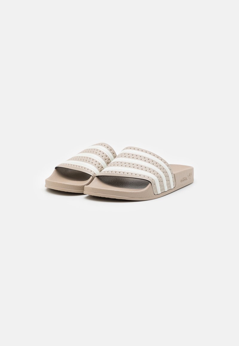Sandales Slides Onex En Liège Avec Bretelles Blanches - Taille US 11 (mixte), Occasion, Style Mules