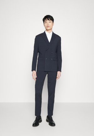 PLAIN MENS SUIT SET - Anzug - navy