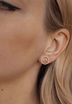 Hey Happiness, MOUNTAIN STUD - Earrings - goldfarben