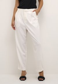 MERLE SUITING - Pantaloni - chalk