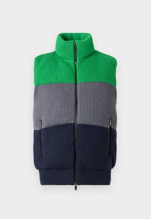 Iceberg Bodywarmer - fantasia verde/grigio/blu