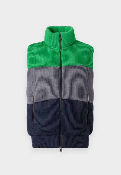 Iceberg Weste - fantasia verde/grigio/blu