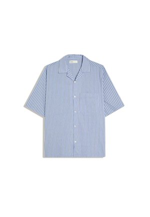Bershka, STRIPPED - SHIRT - Chemise - light blue