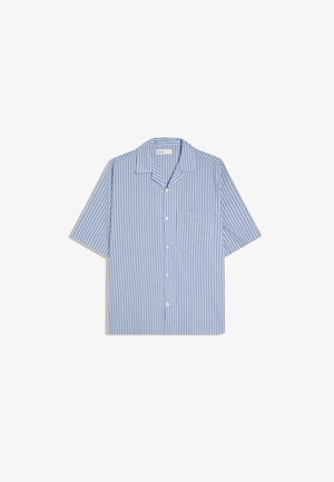 Bershka, STRIPPED - SHIRT - Chemise - light blue