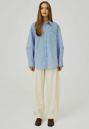 NORR KENZIE - Jeans baggy - ecru