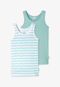 Unselected, türkis weiß