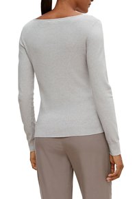 comma Strickpullover - beige