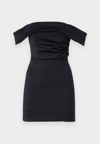 ALEX OFF SHOULDER MINI - Cocktail dress / Party dress - black