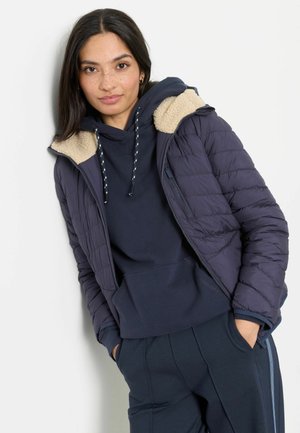 FatFace, COLOUR BLOCK PUFFER JACKET - Vinterjakker - navy