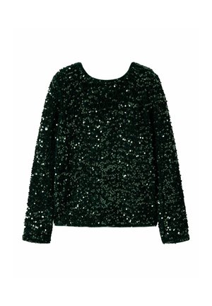Name it, NKFRUSITTA LS BOW BLOUSE - Blouse - sea moss