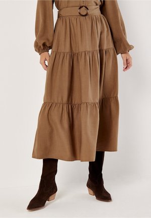 A-lijn rok - brown