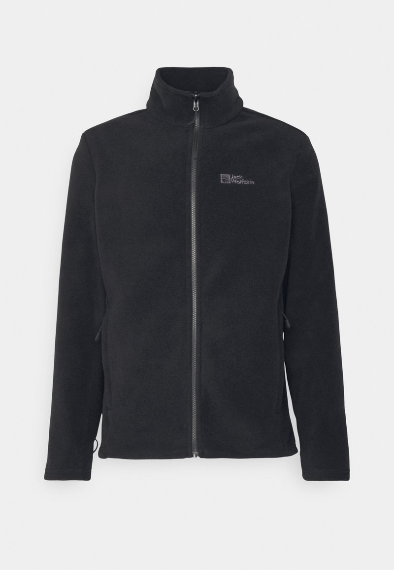 Jack Wolfskin Fleecejas zwart