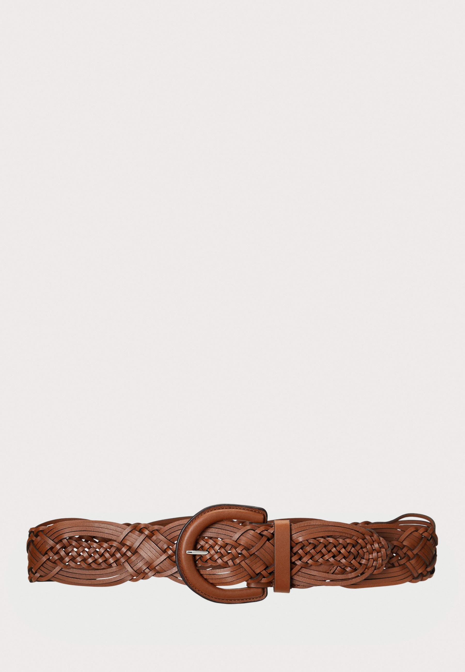 Lauren Ralph Lauren BRAID BELT WIDE - Belt - lauren tan/tan 