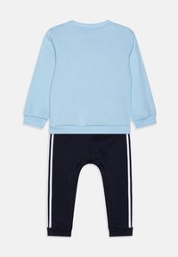 adidas Performance BADGE OF SPORT - Tuta - clear sky/white