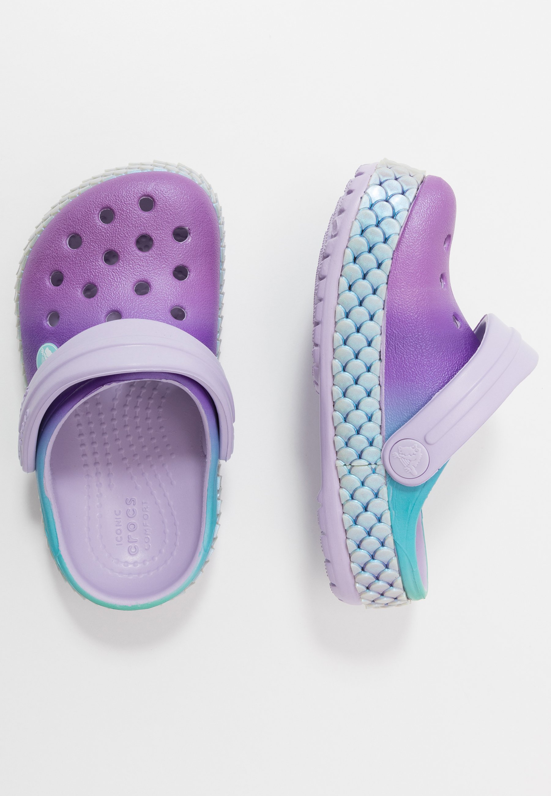 Crocs CROCBAND MERMAIDMETALLIC - Sandali da bagno - lavender/viola - Zalando .it