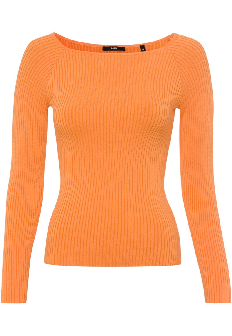 Damen Strickjacken | zero Strickpullover tangerine/orange - EX13400 Damen Strickjacken | zero Strickpullover tangerine/orange - EX13400