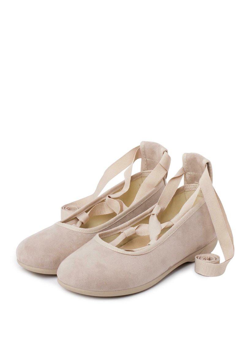 Kinder Sneaker | Pisamonas Riemchenballerina beige - OL24525 Kinder Sneaker | Pisamonas Riemchenballerina beige - OL24525
