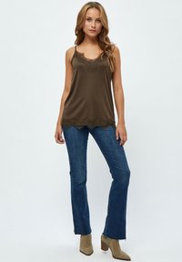 Minus MIASA TOP - Top - slate brown