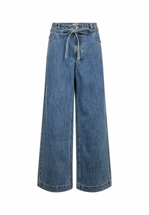 Soyaconcept, SC-HEDA 2-C - Wide leg - medium blue denim wash