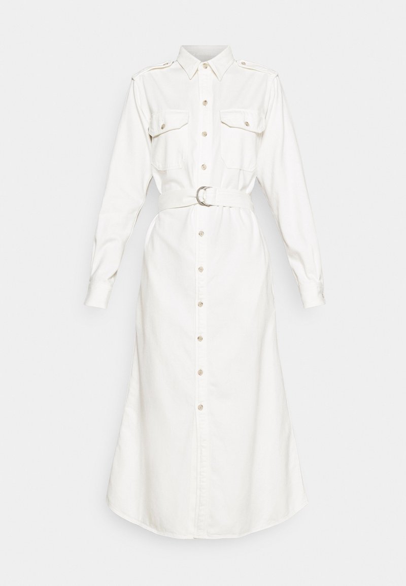 Polo Ralph Lauren Denim dress - off-white - (Pre-owned) - Zalando.ie