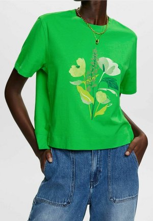 Esprit T-shirt imprimé - green