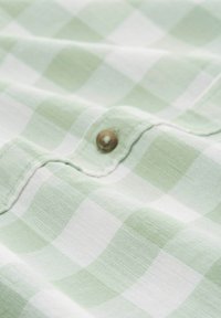 TOM TAILOR MIT KAROMUSTER - Camisa - mint slub vichy check