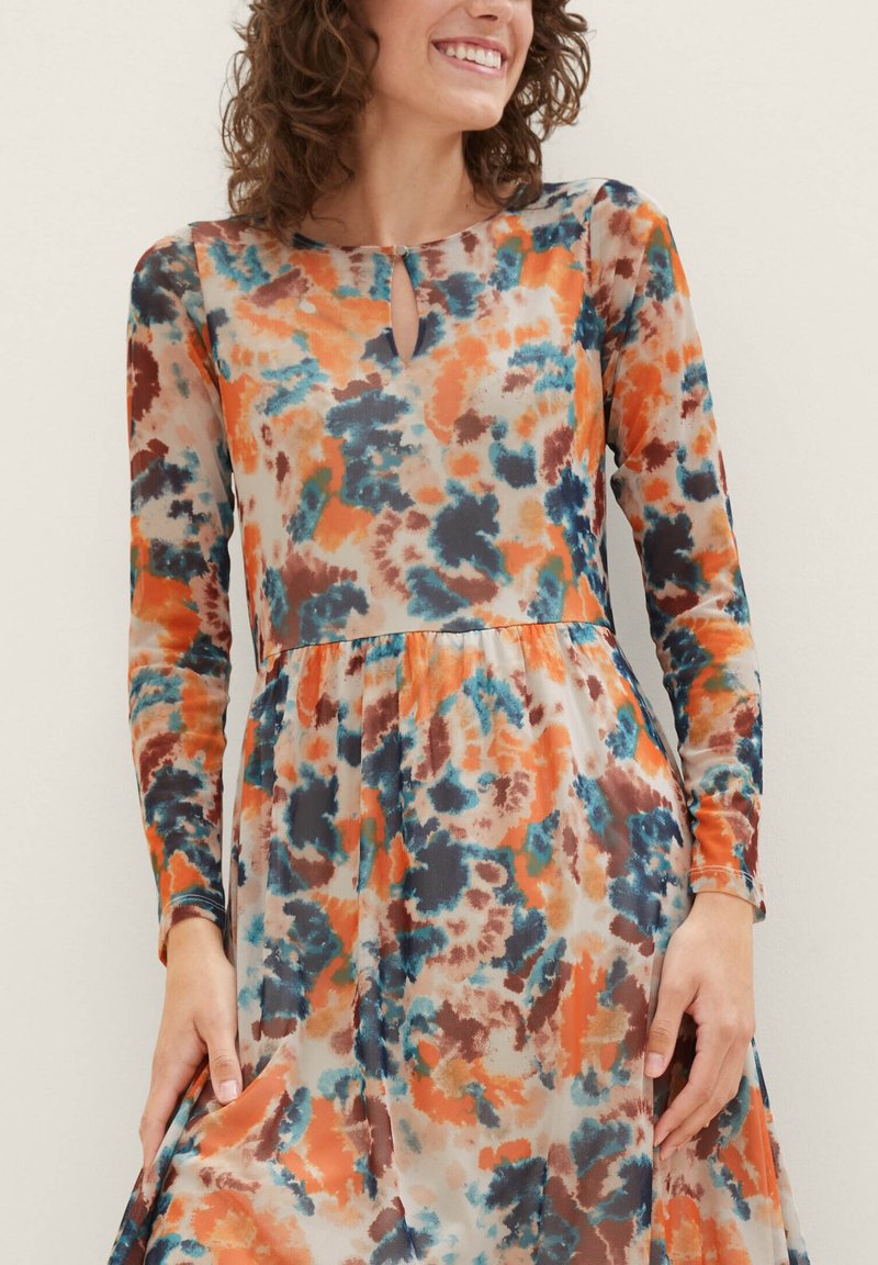 orange and grey dress Irie Maxi Dress