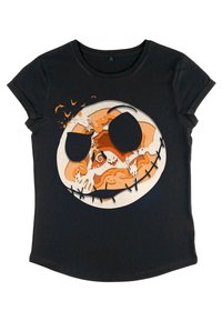 Disney NIGHTMARE BEFORE CHRISTMAS PAPER HALLOWEEN - T-shirt med print - black