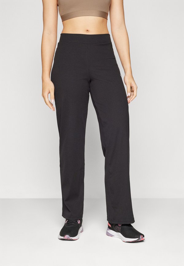 ELEVATED HIGH WAIST STRAIGHT LEG PANT - Tracksuit bottoms