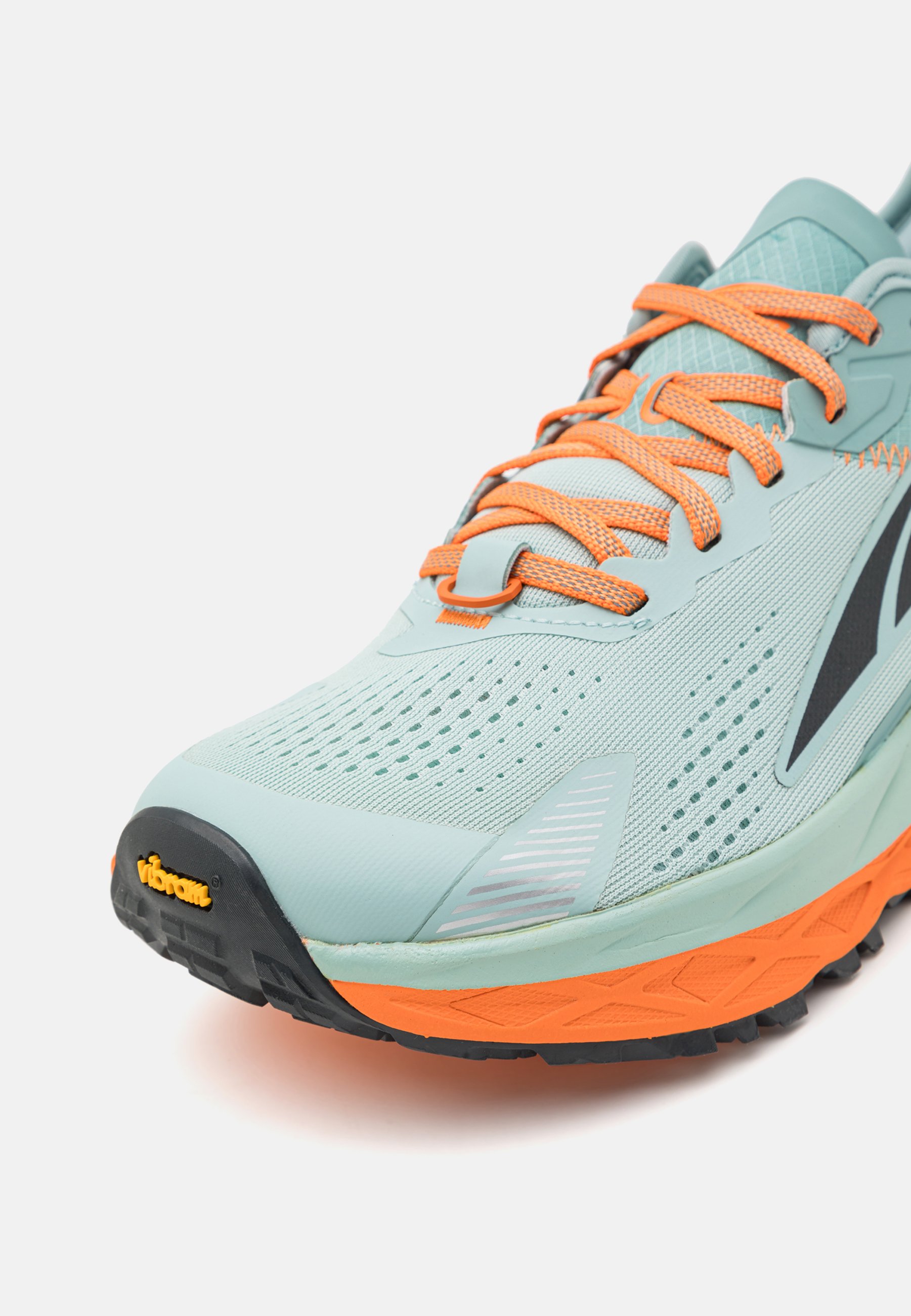 Altra OLYMPUS 5 - Trail running shoes - gray/orange/grey Altra OLYMPUS 5 - Trail running shoes - gray/orange/grey