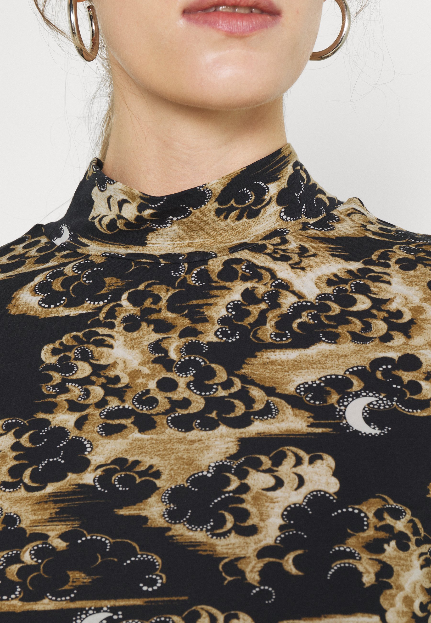 Women PRINTED LONG SLEEVED HIGH NECK - Long sleeved top Women PRINTED LONG SLEEVED HIGH NECK - Long sleeved top