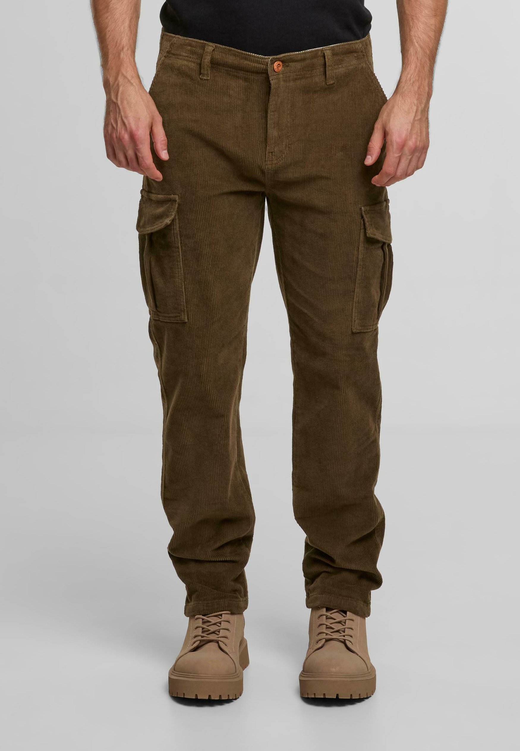 INDICODE JEANS JAMO - Cargo trousers - dark olive/dark green - Zalando