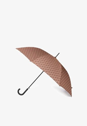 Guess, GUESS REGULAR UMBRELA LATE LOGO - Umbrella - marron