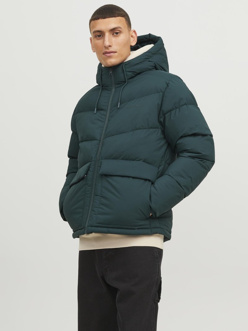 Jack & Jones - JORVESTERBRO PUFFER - Zimná bunda - magical forest, Zväčšiť