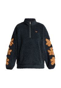 Roxy FAR AWAY - ZIP UP - Fleece trui - dark blue