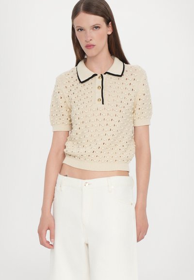 FRAME THE LEISURE - Jeansshorts - white