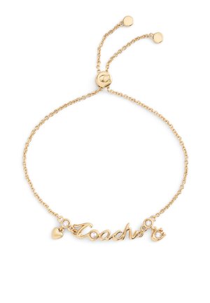 CURSIVE SCRIPT  SLIDER - Bracciale - shiny gold