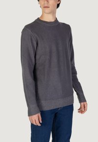 GAS AMARI ROUND NECK - Maglione - grey