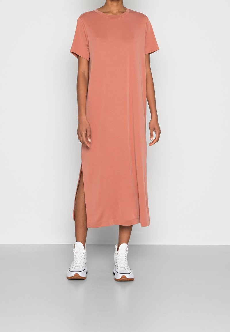 Monki Robe en jersey - red