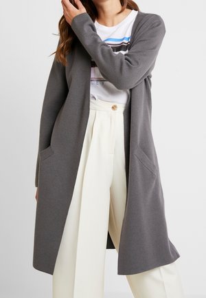 Chaqueta de punto - mottled dark grey