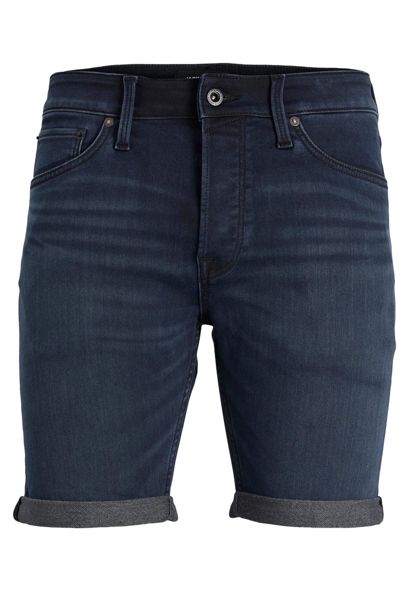 Jack & Jones JIRICK  JICON I K SN - Kratke hlače od trapera - blue denim ge
