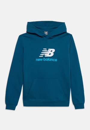 New Balance, STACKED LOGO HOODIE - Φούτερ με κουκούλα - streamsong