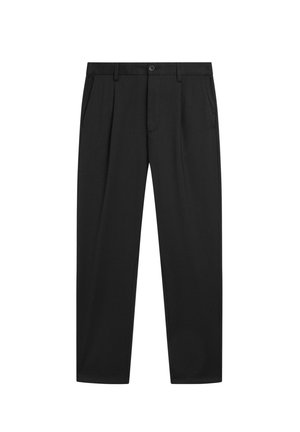 Massimo Dutti, Stoffhose - black