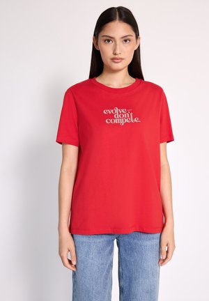 Street One Studio Print T-shirt - rot